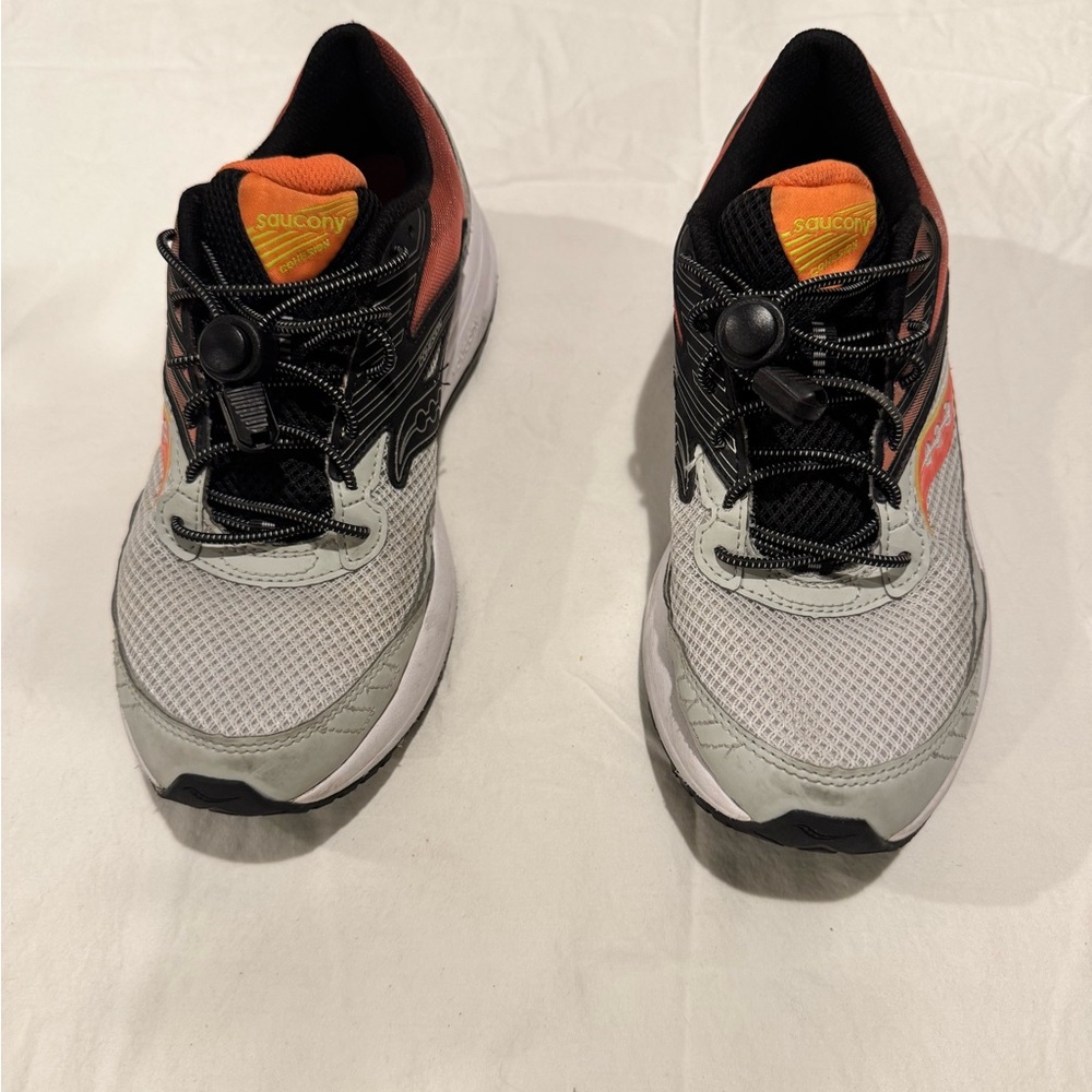 Saucony Women's Black and Orange Athletic Shoes